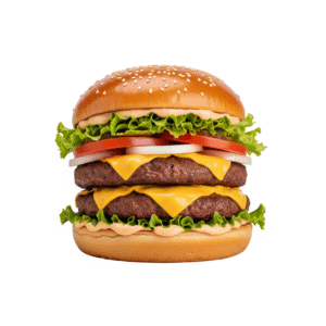 Double Decker Beef Burger